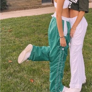 Vintage MSU track pants